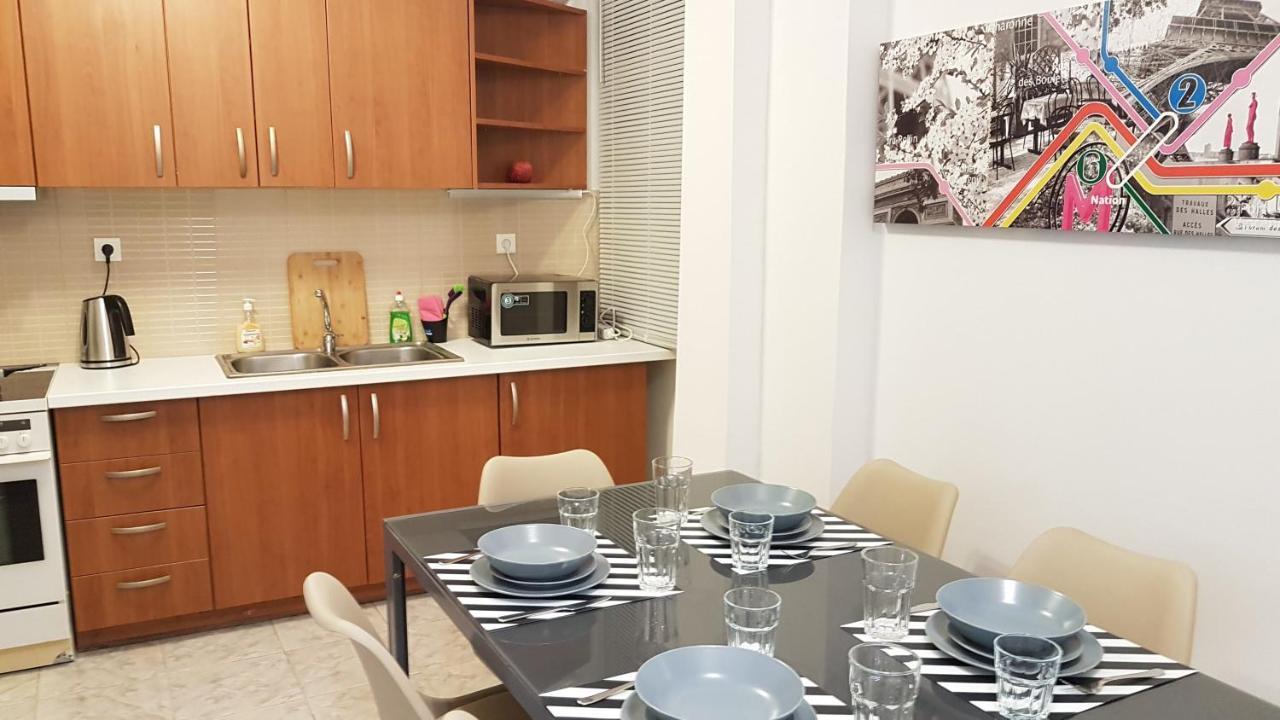 Palette Apartment Bamboo - Athens Center, 6 BD, 3 BATH Eksteriør billede