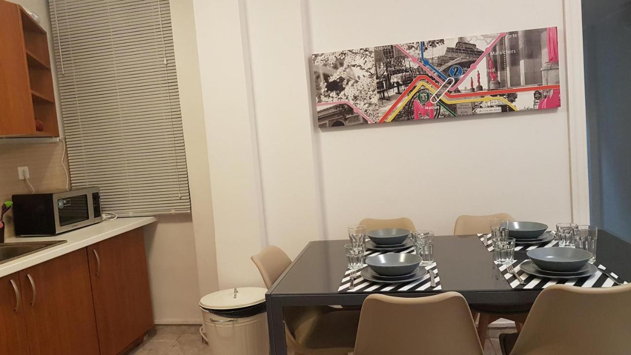 Palette Apartment Bamboo - Athens Center, 6 BD, 3 BATH Eksteriør billede